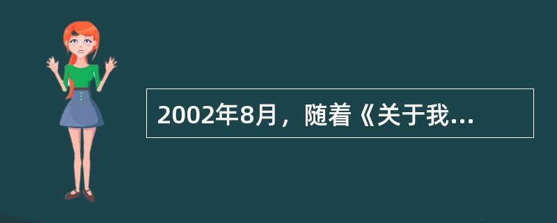 2002年8月，随着《关于我国电子政务建设的指导意见》的出台，中国电子政务建设从