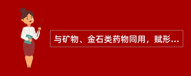 与矿物、金石类药物同用，赋形并助消化的药物是（）