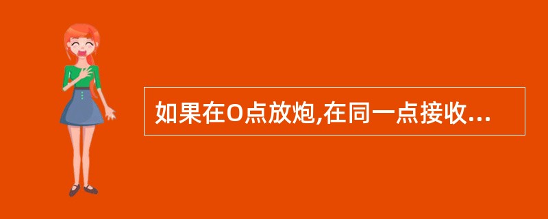 如果在O点放炮,在同一点接收,就会得到地下反射界面的铅直反射波.