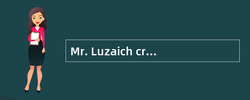 Mr. Luzaich created the seal to prevent