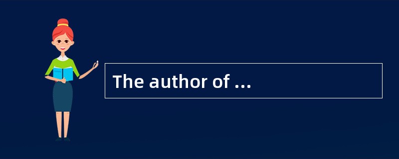 The author of the passage insists that l