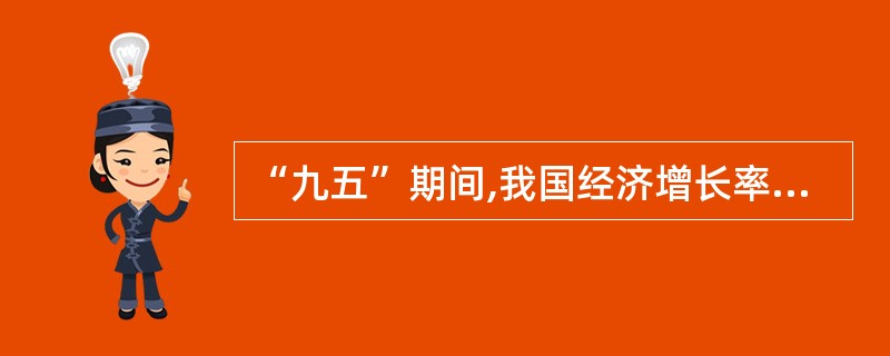 “九五”期间,我国经济增长率低于8%且商品零售价格增长率为负数的年份是( )。