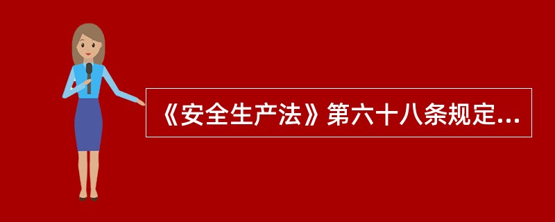 《安全生产法》第六十八条规定:“( )级以上地方各级人民政府应当组织有关部门制定