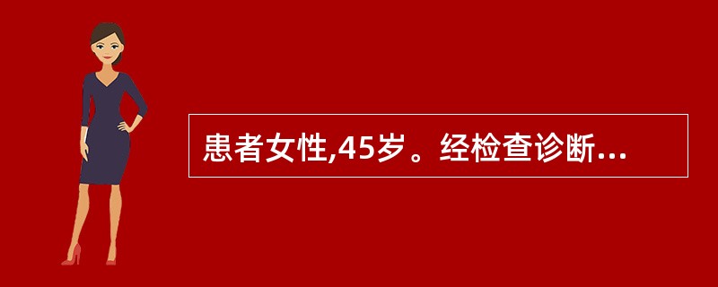 患者女性,45岁。经检查诊断为急性胆囊炎胆石症并梗阻性化脓性胆管炎。患者血压偏低