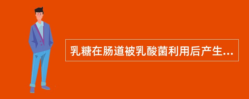 乳糖在肠道被乳酸菌利用后产生乳酸,可促进钙的吸收。(判断题)