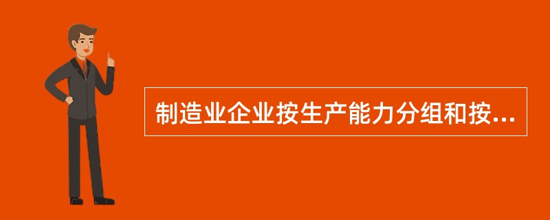 制造业企业按生产能力分组和按资金利税率分组( )。