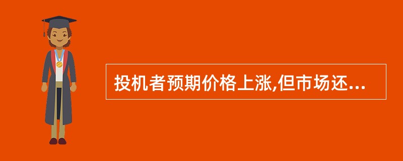 投机者预期价格上涨,但市场还没有明显上涨趋势时,也应该买人期货合约。 ( ) -