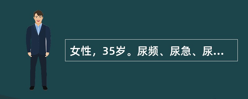 女性，35岁。尿频、尿急、尿痛5天，体温39.5℃，左肾区有叩击痛，尿常规蛋白（＋＋），白细胞满视野，红细胞5－10／HP。此时抗生素治疗方案应是