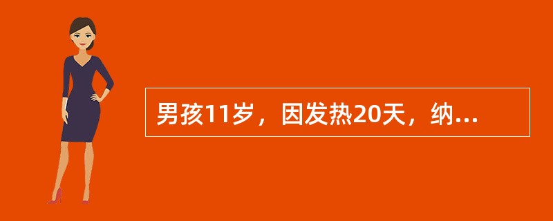 男孩11岁，因发热20天，纳差、腹胀、便秘入院，确诊为伤寒，伤寒持续发热主要是