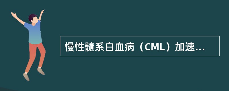 慢性髓系白血病（CML）加速期、急变期合适的治疗方法有