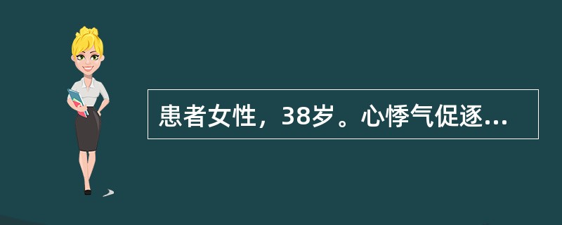 患者女性，38岁。心悸气促逐渐加重伴心前区疼痛半个月，午后低热。体温37.2～38.5℃，盗汗，听诊闻及心包摩擦音。为明确诊断，首先应检查