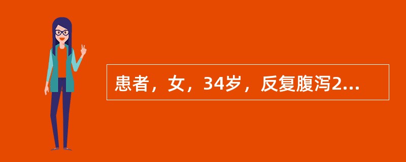 患者，女，34岁，反复腹泻2月，近半月呈黏液脓血便，3～5次／日，伴左下腹疼痛，里急后重感。体检：左下腹压痛，大便培养（一），钡剂灌肠见直肠和乙状结肠肠壁边缘呈毛刺样改变，最可能的诊断是