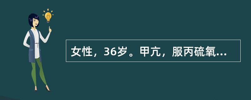 女性，36岁。甲亢，服丙硫氧嘧啶月余，症状好转，近2日喉痛，心率增快，全身乏力，似有低热。抗甲状腺药物的不良反应包括