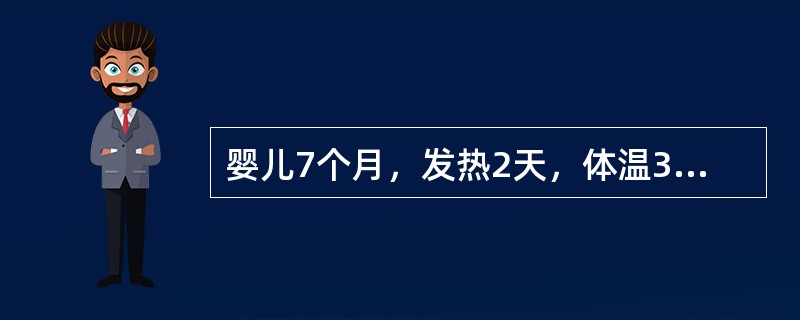 婴儿7个月，发热2天，体温39～40稍咳，一般情况佳，除流涕及咽部微充血外，未见其他异常，家长给予口服速效感冒灵。若作下列考虑，哪项是正确的