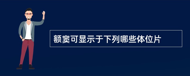 额窦可显示于下列哪些体位片