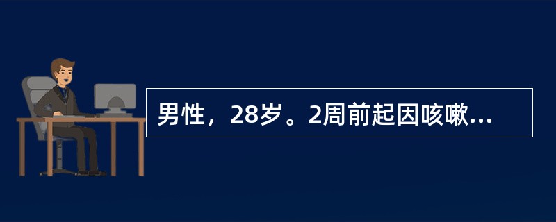 男性，28岁。2周前起因咳嗽、咯血伴发热，痰抗酸杆菌（＋＋），下列治疗方案首选哪一种