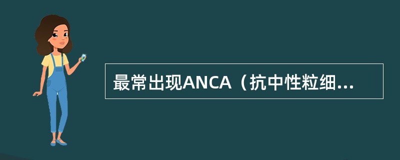 最常出现ANCA（抗中性粒细胞质抗体）阳性的肾病是()