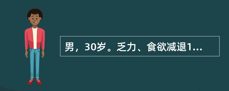 男，30岁。乏力、食欲减退1年。Hb90g/L，MCV110fl，MCH36pg，MCHC330g/L。最可能的病因是