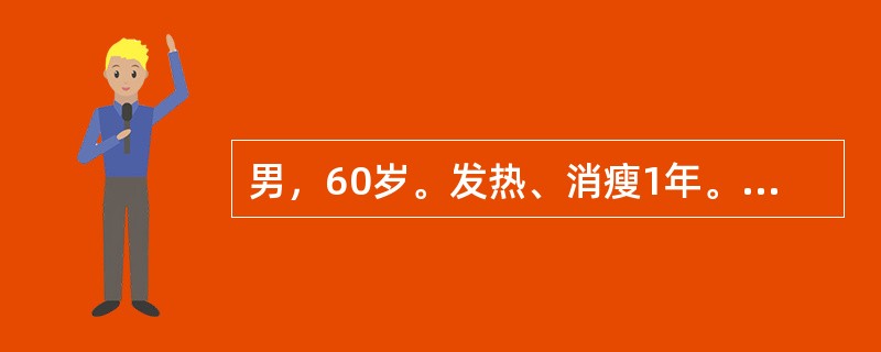男，60岁。发热、消瘦1年。骨髓象示粒细胞系增生明显活跃，以多颗粒的异常早幼粒细胞为主，占有核细胞的38%。最可能的诊断是