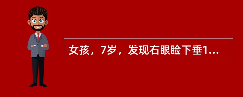 女孩，7岁，发现右眼睑下垂1个月，病前无明显诱因，眼睑下垂下午比早晨明显。体检：右眼睑下垂，眼球各方向运动均受限，两侧瞳孔等大，对光反射正常，令其反复做睁闭眼动作后，上睑下垂加重。最有助于诊断的辅助检