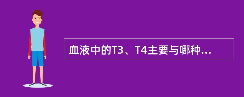 血液中的T3、T4主要与哪种血浆蛋白结合