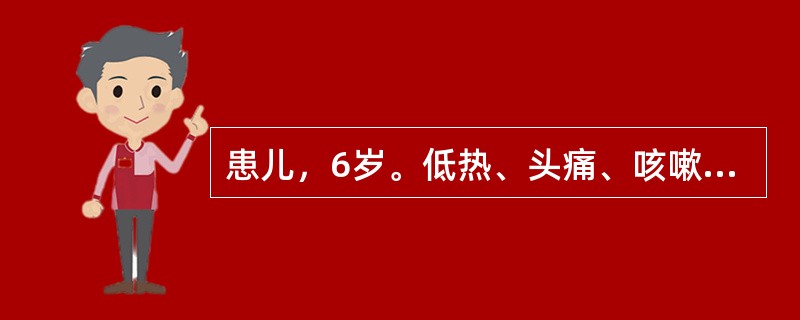 患儿，6岁。低热、头痛、咳嗽一天。今天出现头面部斑疹，后变为丘疹、水疱。查体可见面部较多斑疹、丘疹、水疱，胸、腹、背部也可见散在斑丘疹。该患儿最可能感染的是