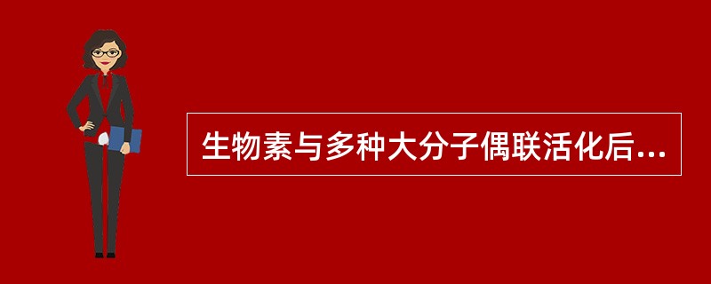 生物素与多种大分子偶联活化后，可用于标记()