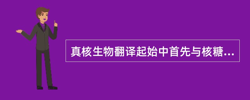 真核生物翻译起始中首先与核糖体小亚基结合的是（）