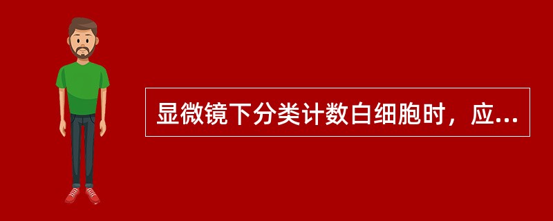 显微镜下分类计数白细胞时，应选择血涂片的()