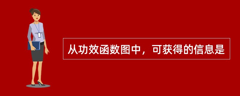 从功效函数图中，可获得的信息是