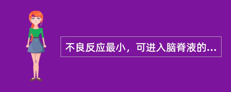 不良反应最小，可进入脑脊液的咪唑类抗真菌药是（）