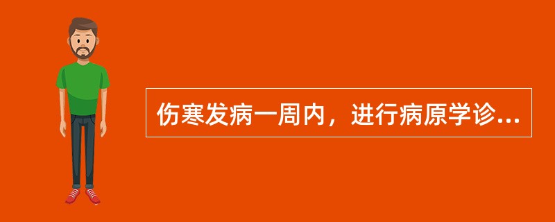 伤寒发病一周内，进行病原学诊断应选择