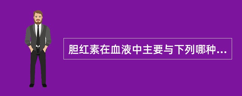 胆红素在血液中主要与下列哪种蛋白结合进行运输()