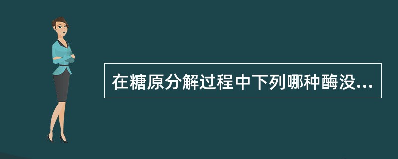 在糖原分解过程中下列哪种酶没有参加（ ）