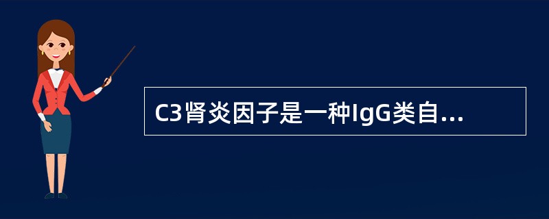 C3肾炎因子是一种IgG类自身抗体，它可以与下述哪种蛋白结合（）