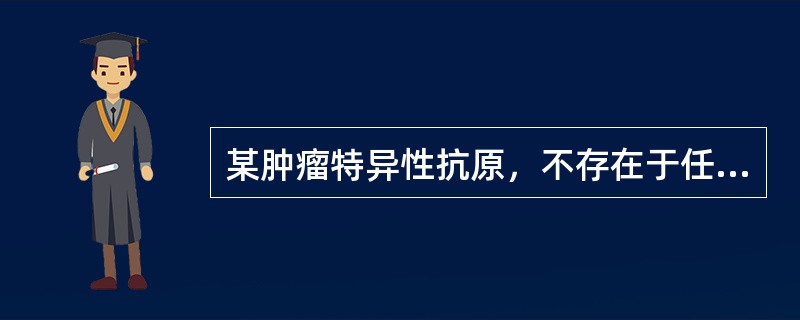 某肿瘤特异性抗原，不存在于任何正常细胞中，其最显著特征是呈现高度的个体独特性，那么最可能诱发此抗原的是