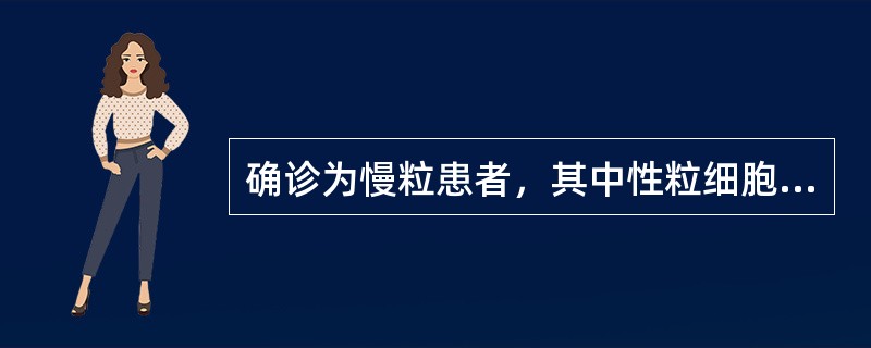 确诊为慢粒患者，其中性粒细胞碱性磷酸酶积分突然升至200分，可能发生下列哪种变化()