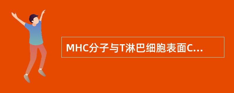 MHC分子与T淋巴细胞表面CD4或CD8分子结合的部位在()