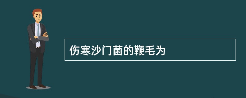 伤寒沙门菌的鞭毛为
