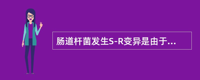 肠道杆菌发生S-R变异是由于失去了