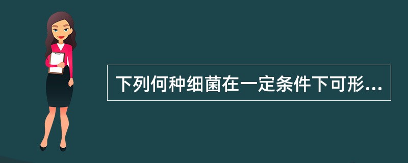 下列何种细菌在一定条件下可形成L型菌()