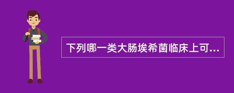 下列哪一类大肠埃希菌临床上可引起类似志贺样腹泻症状()