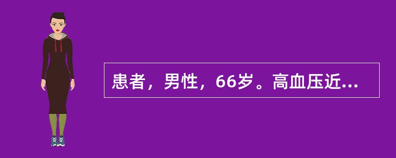 患者，男性，66岁。高血压近30年。近10天来出现心慌、气短、咳粉红色泡沫痰，双肺满布湿啰音，坐位时呼吸困难减轻，现住院。此时应该考虑是