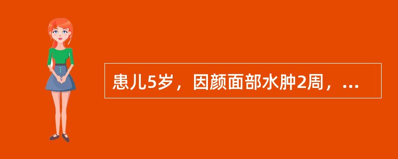 患儿5岁，因颜面部水肿2周，拟诊"肾病综合征"收住院，现患儿阴囊皮肤薄而透明，水肿明显，恰当地处理