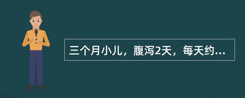 三个月小儿，腹泻2天，每天约10余次，水样便，呕吐，尿少，前囟凹陷，浅昏迷状，呼吸深快，口唇樱红，血清钠156mmol／L，口腔黏膜有白色点片状物，强拭去可见红色疮面。此患儿为何种脱水