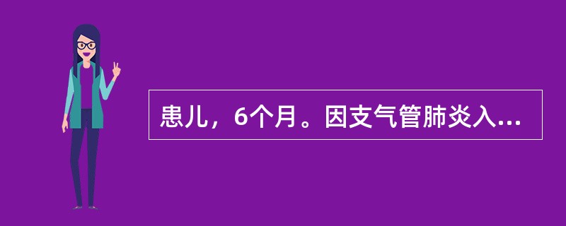 患儿，6个月。因支气管肺炎入院。2小时前突然烦躁，喘憋加重，口周紫绀，心率188次/分，心音低钝，双肺细啰音密集，叩诊正常，肝肋下3cm，心电图T波低平。患儿可能发生的并发症是