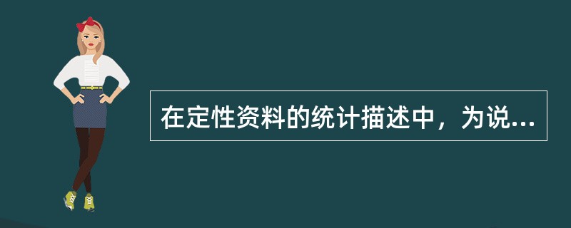 在定性资料的统计描述中，为说明事物随时间发展的变化趋势时，宜采用动态相对数指标中的()