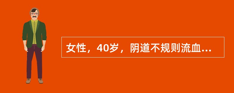 女性，40岁，阴道不规则流血3个月。检查见宫颈后唇菜花状赘生物并侵及阴道后穹隆达1cm，双侧主韧带未触及增厚，子宫正常大，宫颈活检病理为鳞状细胞癌。恰当治疗方法应是