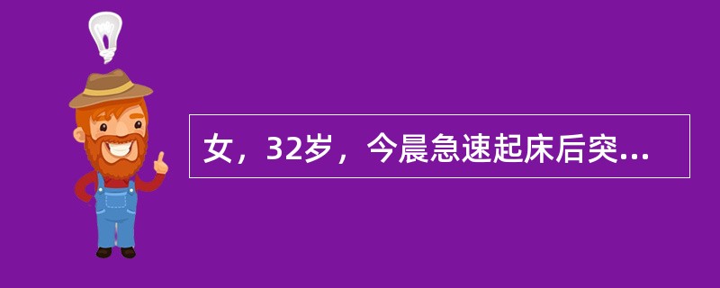 女，32岁，今晨急速起床后突然腹痛难忍，来院就诊，其面色苍白，血压略下降，途中呕吐1次，右附件区触及一个5cm×6cm大小的囊性包块。应如何处理