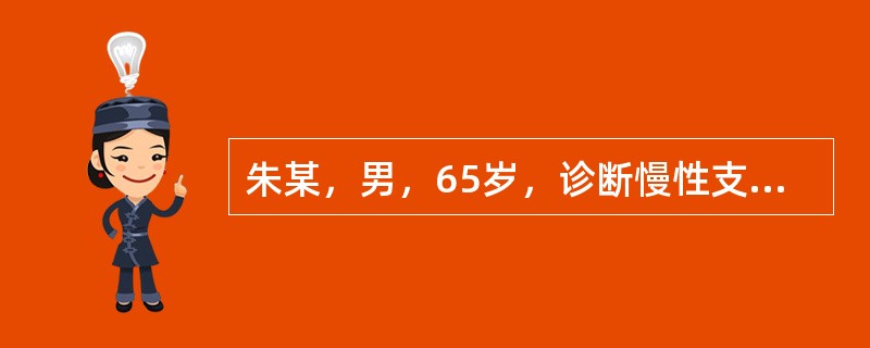 朱某，男，65岁，诊断慢性支气管炎入院。病人反复咳嗽、咳痰，痰液黏稠不易咳出，目前病人最主要的护理诊断是()